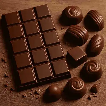 Schokolade und Pralinen