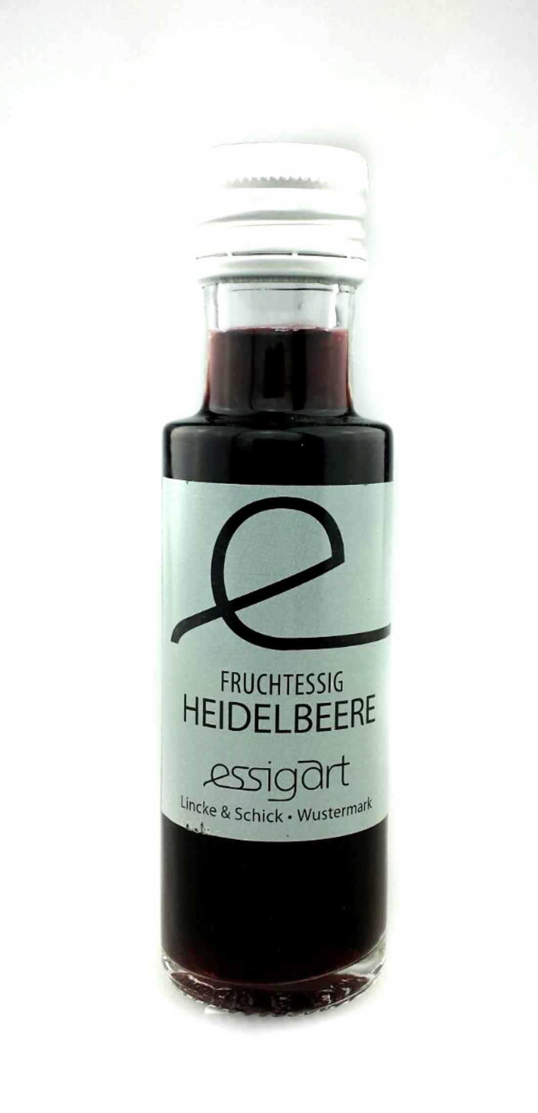 3x Fruchtessig Heidelbeere 100 ml