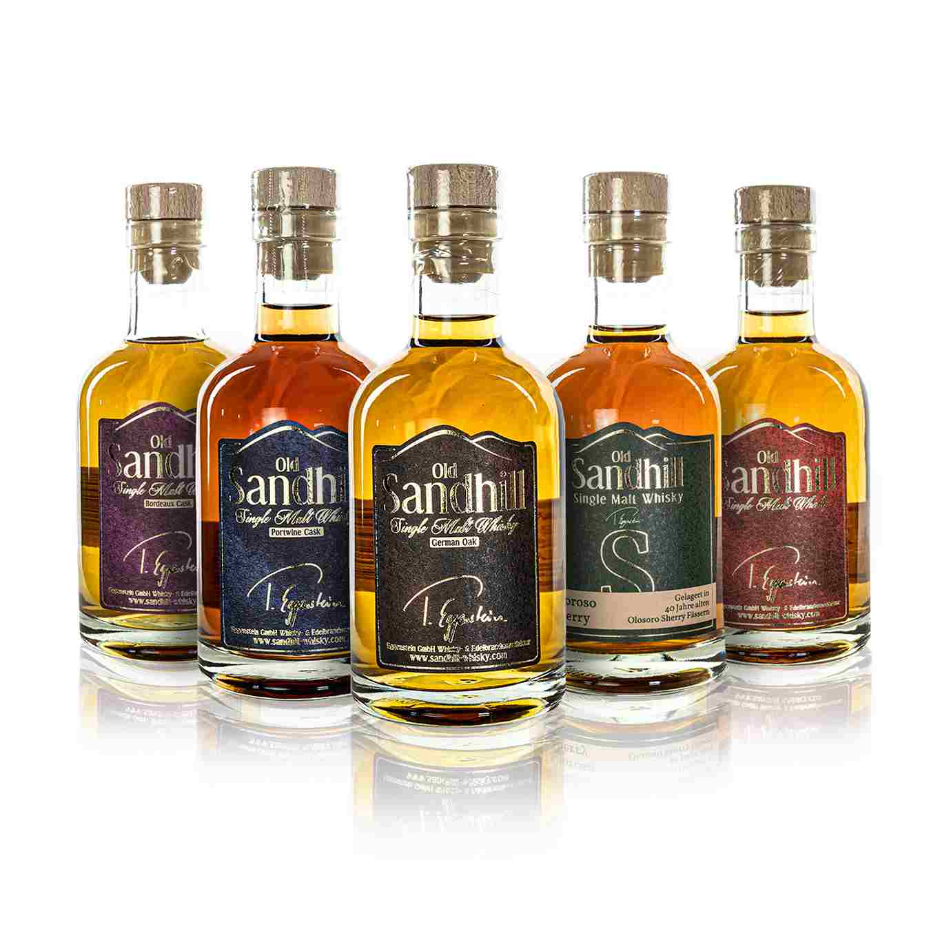 5er Old Sandhill Whisky Bündel