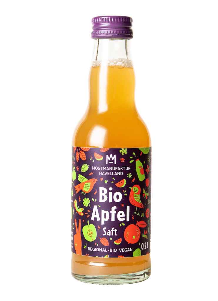 Apfelsaft bio, 16er Karton