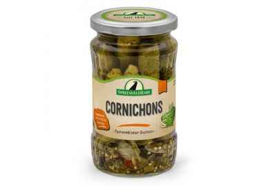 24 Gläser Rabe Cornichons klein