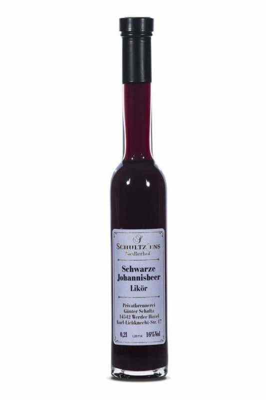 Likör | Schwarze Johannisbeere | 0,2 L