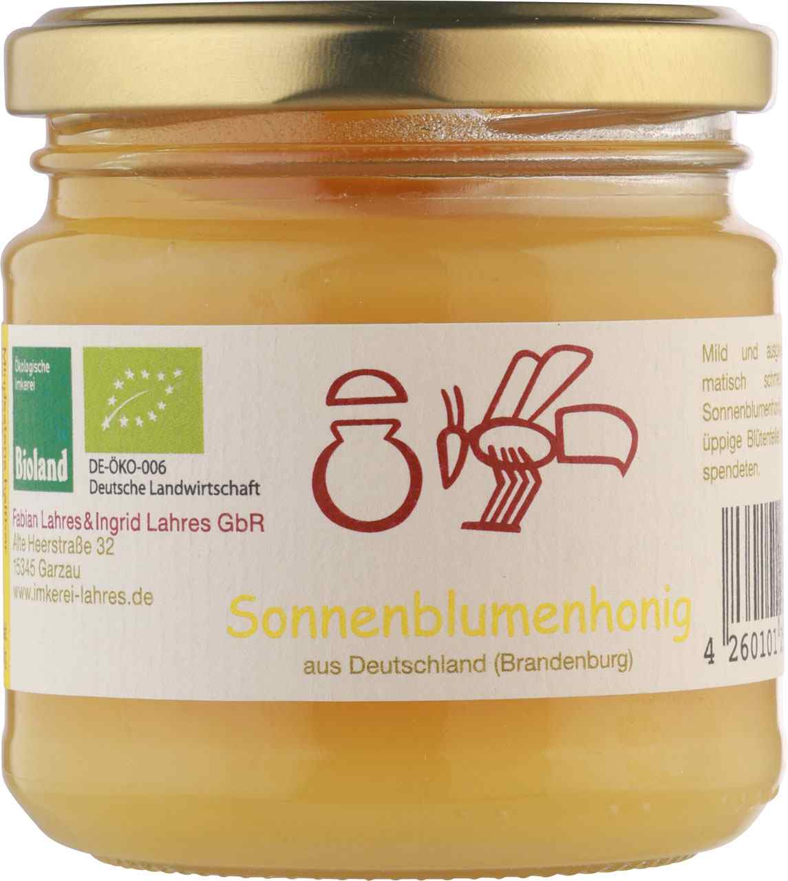 Sonnenblumenhonig