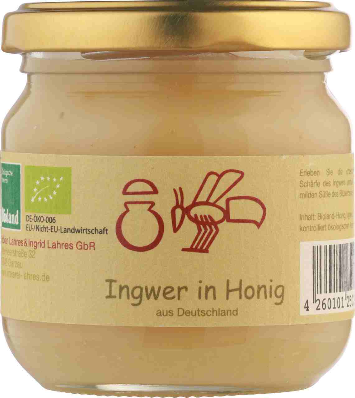 Ingwer in Honig