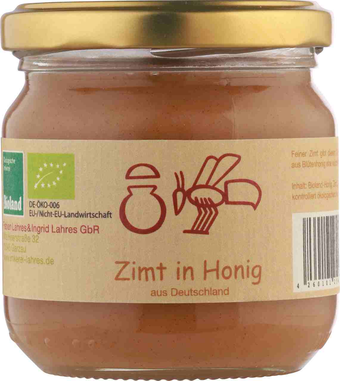 Zimt in Honig