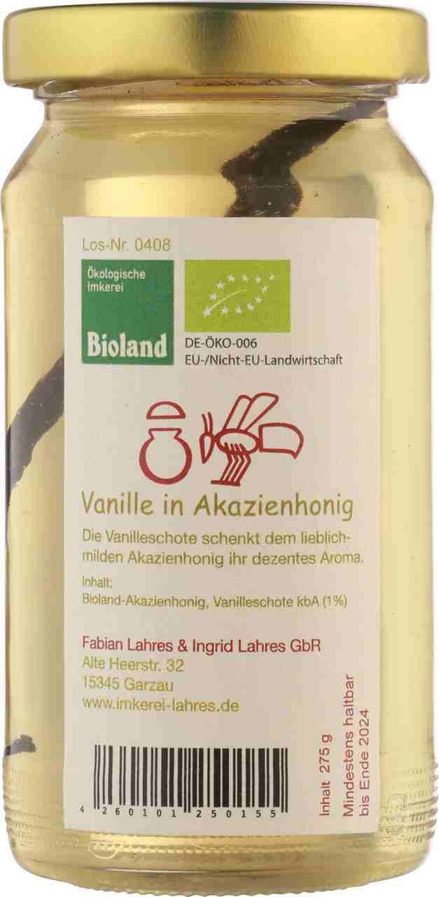 Vanille in Akazienhonig