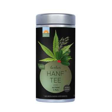 Teedose Hanftee herb