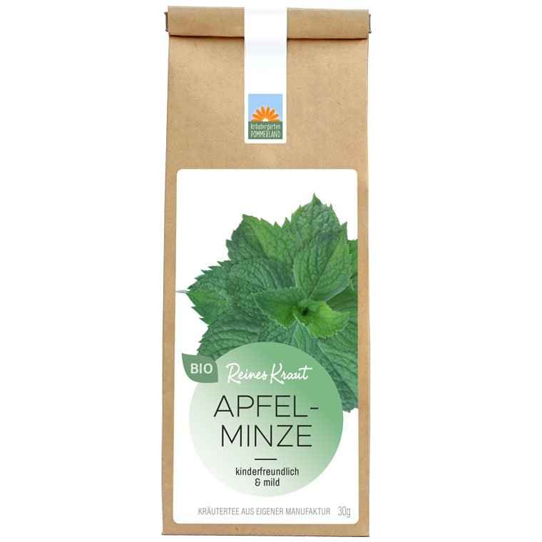 Apfelminze Papiertüte