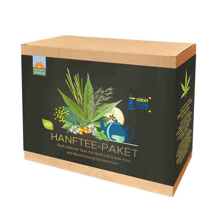 Bio Hanftee-Paket aus MV