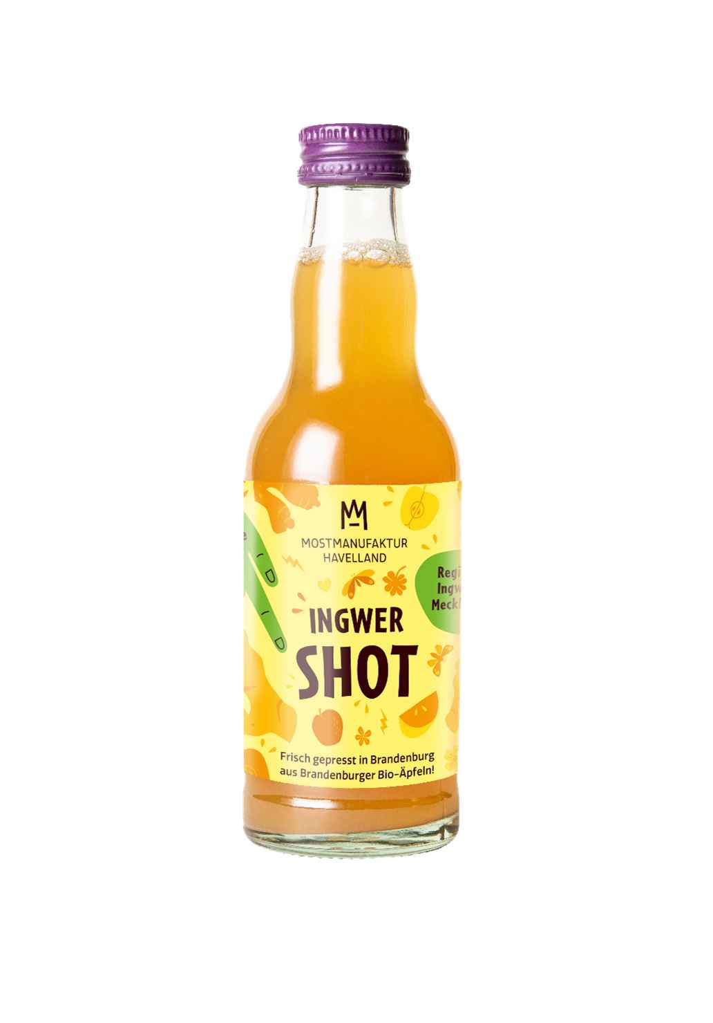 100% regionaler Ingwershot, 16er Karton