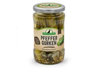 12 Gläser Rabe Pfeffergurken klein