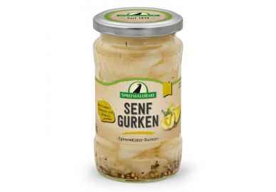 24 Gläser Rabe Senfgurken klein