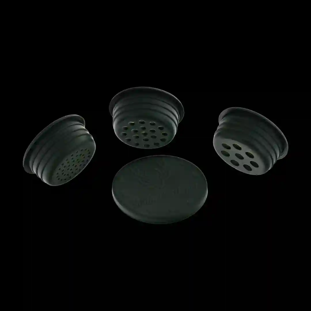 Streuaufsätze 3er Set 3 Lochgrößen inkl. 3 Deckel