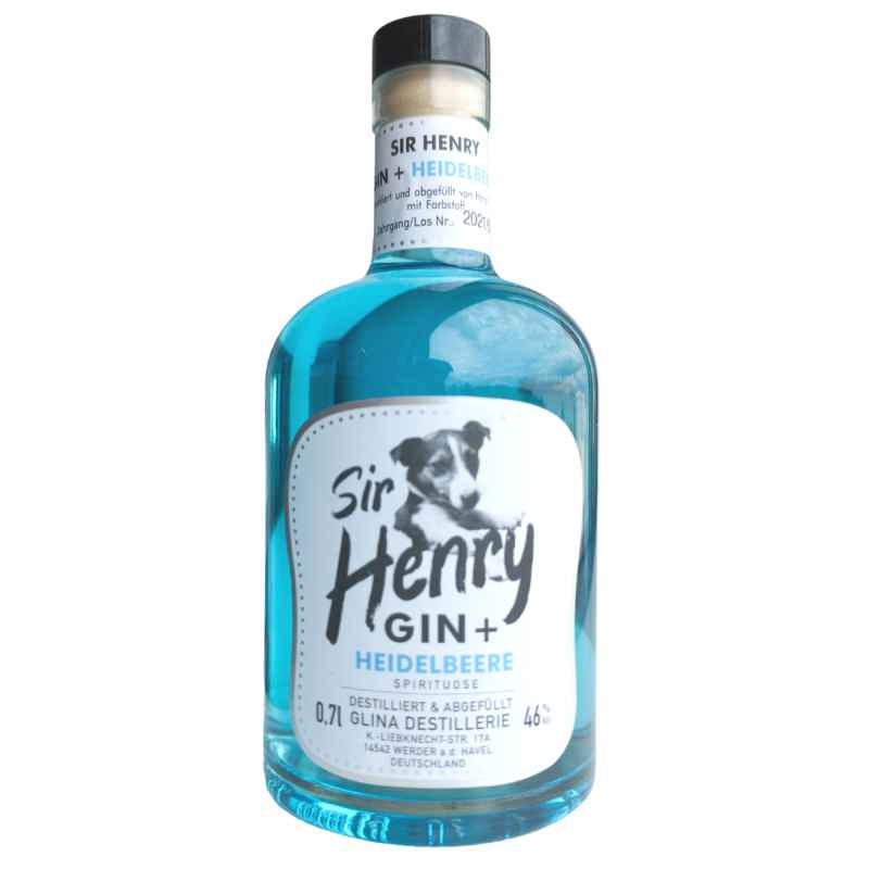 Sir Henry Gin | mit Heidelbeere | 0,7 L